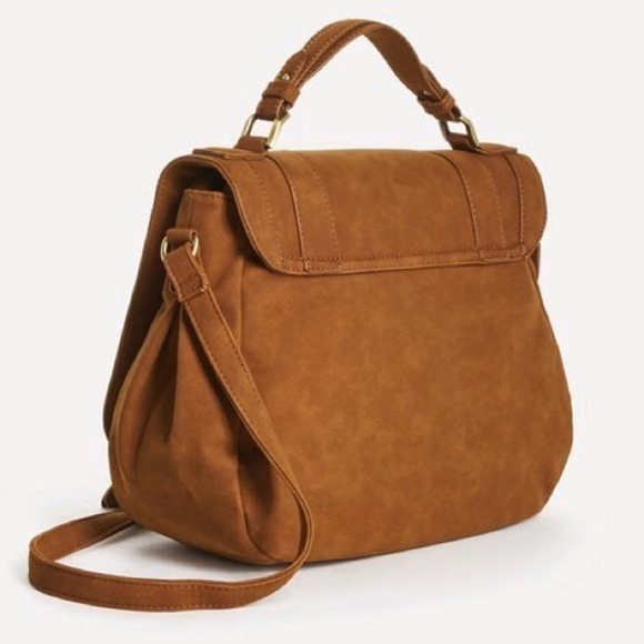 JustFab Francois Crossbody Saddle Bag - Picture 4 of 16